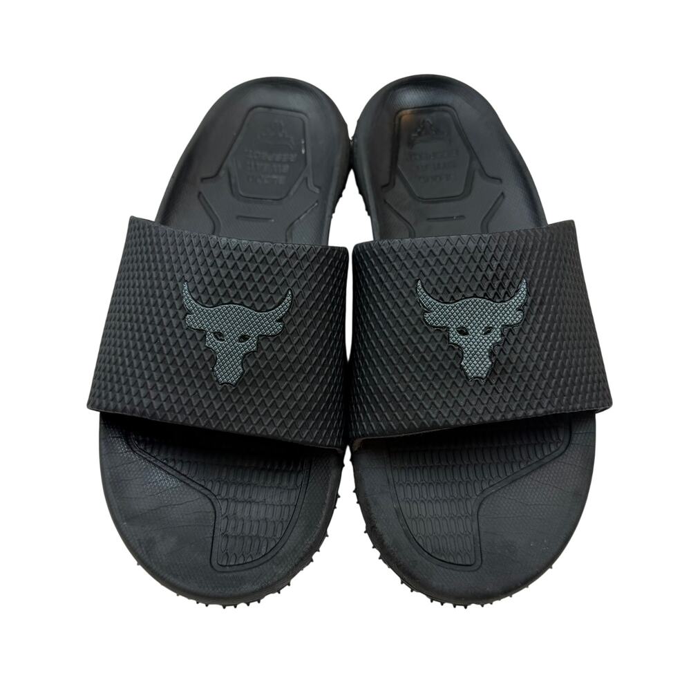 Under Armour Project Rock Slides Size 12